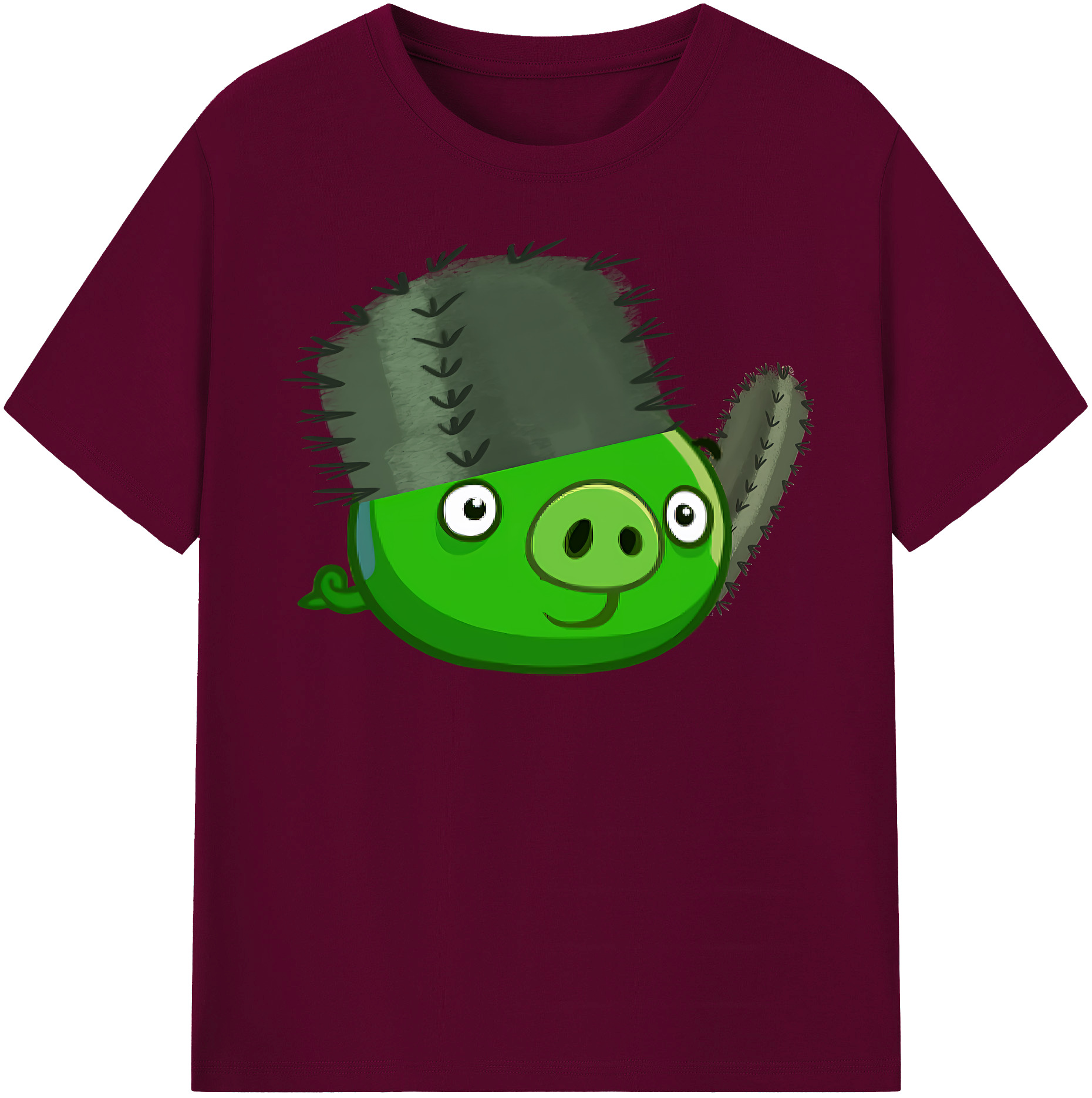 （画像用） Angry Birds アングリーバード レディースカジュアルプリントTシャツ（綿100％）
